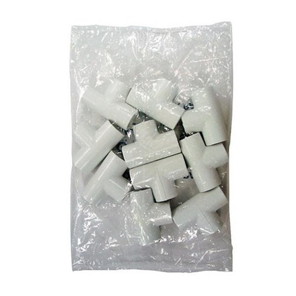 Charlotte Pipe And Foundry Charlotte Pipe PVC02400C0800HA 0.75 x 0.75 x 0.75 in. White Schedule 40 PVC Tee 4404992 - main